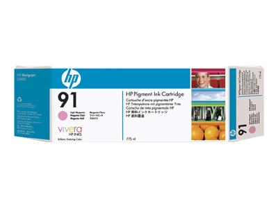 117153 HP C9471A HP nr. 91 Vivera blekk light mag.775ml 